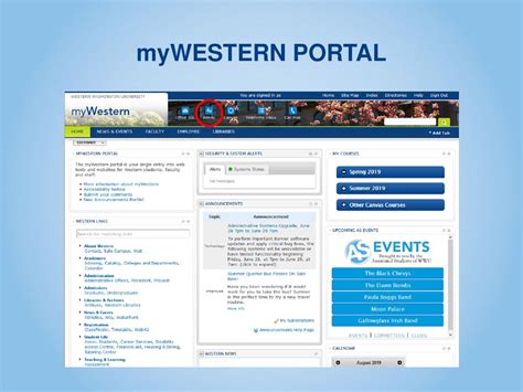 About MyWestern .